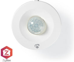 Nedis SmartLife Bewegingssensor - Zigbee 3.0 - Batterij Gevoed - IP20 - Detectiehoek: 120 ° - Detectiebereik: 5 m - Max. batterijduur: 12 Maanden - Wit