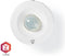 Nedis SmartLife Bewegingssensor - Zigbee 3.0 - Batterij Gevoed - IP20 - Detectiehoek: 120 ° - Detectiebereik: 5 m - Max. batterijduur: 12 Maanden - Wit
