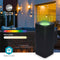 Nedis Smartlife Buitenlamp - 760 lm - Bluetooth - 8.5 W - Warm tot Koel Wit - 2700 - 6500 K - ABS - Android / IOS