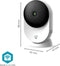 Nedis SmartLife Camera voor Binnen - Wi-Fi - 3MP Full HD 1296p - Cloud Opslag (optioneel) / microSD (niet inbegrepen) / Onvif - Met bewegingssensor - Nachtzicht - Wit