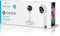 Nedis SmartLife Camera voor Binnen - Wi-Fi - Full HD 1080p - Cloud Opslag (optioneel) / microSD (niet inbegrepen) - Met bewegingssensor - Nachtzicht - Wit
