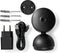 Nedis SmartLife Camera voor Binnen - Wi-Fi - Full HD 1080p - Pan tilt - Cloud Opslag (optioneel) / microSD (niet inbegrepen) / Onvif - Met bewegingssensor - Nachtzicht - Zwart