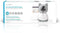 Nedis SmartLife Camera voor Binnen - Wi-Fi - Full HD 1080p - Pan tilt - Cloud Opslag (optioneel) / microSD (niet inbegrepen) - Met bewegingssensor - Nachtzicht - Grijs / Wit
