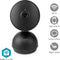 Nedis SmartLife Camera voor Binnen - Wi-Fi - Full HD 1080p - Pan tilt - Cloud Opslag (optioneel) / microSD (niet inbegrepen) / Onvif - Met bewegingssensor - Nachtzicht - Zwart