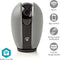 Nedis SmartLife Camera voor Binnen - Wi-Fi - Full HD 1080p - Pan tilt - Cloud Opslag (optioneel) / microSD (niet inbegrepen) - Met bewegingssensor - Nachtzicht - Donkergrijs / Wit