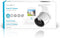 Nedis SmartLife Camera voor Buiten - Wi-Fi - Full HD 1080p - IP65 - Cloud Opslag (optioneel) / microSD (niet inbegrepen) - 12 V DC - Met bewegingssensor - Nachtzicht - Wit / Zilver