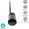 Nedis SmartLife Camera voor Buiten - Wi-Fi - Full HD 1080p - IP65 - Cloud Opslag (optioneel) / microSD (niet inbegrepen) - 12 V DC - Met bewegingssensor - Nachtzicht - Zwart