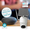 Nedis SmartLife Camera voor Buiten - Wi-Fi - Full HD 1080p - Pan tilt - IP65 - Max. batterijduur: 5 Maanden - Cloud Opslag (optioneel) / microSD (niet inbegrepen) - 5 V DC - Met bewegingssensor