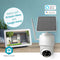 Nedis SmartLife Camera voor Buiten - Wi-Fi - Full HD 1080p - Pan tilt - IP65 - Max. batterijduur: 5 Maanden - Cloud Opslag (optioneel) / microSD (niet inbegrepen) - 5 V DC - Met bewegingssensor