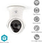 Nedis SmartLife Camera voor Buiten - Wi-Fi - Full HD 1080p - Pan tilt - IP65 - Cloud Opslag (optioneel) / Intern 16 GB - 12 V DC - Met bewegingssensor - Nachtzicht - Wit