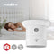 Nedis SmartLife CO Detector - Zigbee 3.0 - Batterij Gevoed - Levenscyclus sensor: 10 Jaar - EN 50291 - Android™ / IOS - Met testknop - 85 dB - Wit