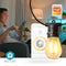 Nedis SmartLife Decoratieve Verlichting - Feestverlichting - Wi-Fi - Warm Wit - 10 LED's - 9.00 m - Android - Diameter bulb: 45 mm