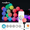 Nedis SmartLife Decoratieve Verlichting - Feestverlichting - Wi-Fi - RGB - 48 LED's - 10.8 m - Android / IOS - Diameter bulb: 30 mm
