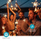 Nedis SmartLife Decoratieve Verlichting - Feestverlichting - Wi-Fi - Warm Wit - 10 LED's - 9.00 m - Android - Diameter bulb: 45 mm