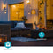 Nedis SmartLife Decoratieve Verlichting - Feestverlichting - Wi-Fi - Warm Wit - 10 LED's - 9.00 m - Android - Diameter bulb: 45 mm