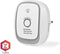 Nedis SmartLife Gasdetector - Zigbee 3.0 - Netvoeding - Levenscyclus sensor: 5 Jaar - EN 50194-1:2009 - Android™ / IOS - Met testknop - 75 dB - Wit