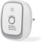 Nedis SmartLife Gasdetector - Zigbee 3.0 - Netvoeding - Levenscyclus sensor: 5 Jaar - EN 50194-1:2009 - Android™ / IOS - Met testknop - 75 dB - Wit
