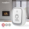 Nedis SmartLife Gasdetector - Zigbee 3.0 - Netvoeding - Levenscyclus sensor: 5 Jaar - EN 50194-1:2009 - Android™ / IOS - Met testknop - 75 dB - Wit