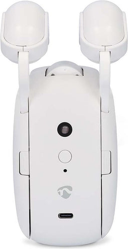 Nedis SmartLife Gordijnrobot - Roede - Gordijnen - Batterij Gevoed / USB Gevoed - 4000 mAh - Bluetooth - Wit