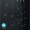 Nedis SmartLife-kerstverlichting - Ijskegel - Wi-Fi - Warm tot Koel Wit - 400 LED's - 8.00 m - Android / IOS