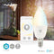 Nedis SmartLife LED Bulb - Wi-Fi - E14 - 470 lm - 4.9 W - Warm tot Koel Wit - 2700 - 6500 K - Android / IOS - Kaars - 1 Stuks