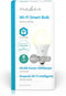 Nedis SmartLife LED Bulb | Wi-Fi | E27 | 800 lm | 9 W | Warm Wit | 2700 K | Android™ / IOS | A60 | 1 Stuks