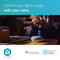 Nedis SmartLife LED Bulb | Wi-Fi | E27 | 800 lm | 9 W | Warm Wit | 2700 K | Android™ / IOS | A60 | 1 Stuks