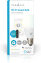 Nedis SmartLife LED Bulb - Wi-Fi - E27 - 806 lm - 9 W - Warm tot Koel Wit - 2700 - 6500 K - Android / IOS - Peer - 1 Stuks