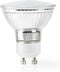 Nedis SmartLife LED Bulb - Wi-Fi - GU10 - 330 lm - 5 W - Warm Wit - 1800 - 2700 K - Energieklasse: A+ - Android & iOS - Diameter: 50 mm - PAR16