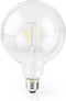 Nedis SmartLife LED Filamentlamp - Wi-Fi - E27 - 500 lm - 5 W - Warm Wit - 2700 K - Glas - Android / IOS - G125 - 1 Stuks