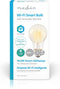 Nedis SmartLife LED Filamentlamp - Wi-Fi - E27 - 500 lm - 5 W - Warm Wit - 2700 K - Glas - Android / IOS - A60 - 1 Stuks