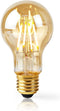 Nedis SmartLife LED Filamentlamp - Wi-Fi - E27 - 806 lm - 7 W - Warm Wit - 1800 - 3000 K - Glas - Android / IOS - Peer - 1 Stuks