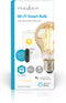 Nedis SmartLife LED Filamentlamp - Wi-Fi - E27 - 806 lm - 7 W - Warm Wit - 1800 - 3000 K - Glas - Android / IOS - Peer - 1 Stuks