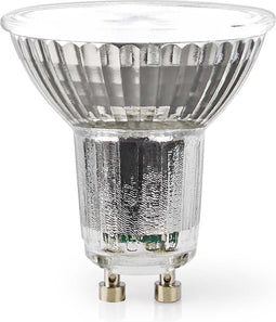 Nedis SmartLife LED Spot - Wi-Fi - GU10 - 345 lm - 5 W - RGB / Warm tot Koel Wit - 2700 - 6500 K - Energieklasse: G - Android / IOS - PAR16 - 1 Stuks