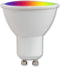 Nedis SmartLife LED Spot - Wi-Fi - GU10 - 345 lm - 5 W - RGB / Warm tot Koel Wit - 2700 - 6500 K - Energieklasse: G - Android / IOS - PAR16 - 1 Stuks