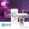 Nedis SmartLife LED Spot - Wi-Fi - GU10 - 345 lm - 5 W - RGB / Warm tot Koel Wit - 2700 - 6500 K - Energieklasse: G - Android / IOS - PAR16 - 1 Stuks