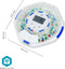 Nedis SmartLife Medicijndispenser - Wi-Fi - 28 Compartimenten - Aantal alarmtijden: 9 alarmtijden per dag - Licht / Piep / Stem - LCD scherm - Wit