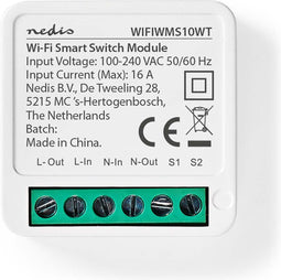 Nedis SmartLife Modules - Wi-Fi - 3680 W - Kroonsteen - App beschikbaar voor: Android / IOS
