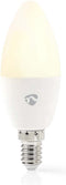 Nedis SmartLife Multicolour Lamp - Wi-Fi - E14 - 470 lm - 4.9 W - RGB / Warm tot Koel Wit - 2700 - 6500 K - Android / IOS - Kaars - 1 Stuks