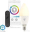 Nedis SmartLife Multicolour Lamp - Wi-Fi - E14 - 470 lm - 4.9 W - RGB / Warm tot Koel Wit - 2700 - 6500 K - Android / IOS - Kaars - 1 Stuks