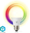 Nedis SmartLife Multicolour Lamp - Wi-Fi - E27 - 806 lm - 9 W - RGB / Warm tot Koel Wit - 2700 - 6500 K - Android / IOS - Peer - 1 Stuks