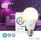 Nedis SmartLife Multicolour Lamp - Wi-Fi - E27 - 806 lm - 9 W - RGB / Warm tot Koel Wit - 2700 - 6500 K - Android / IOS - Peer - 1 Stuks