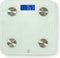 Nedis SmartLife Personenweegschaal - Wi-Fi - BMR / Botten / Gewicht / Spieren / Vet / Water - 8 - Piekbelasting: 180 kg - Android / IOS - Glas - Wit