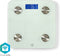 Nedis SmartLife Personenweegschaal - Wi-Fi - BMR / Botten / Gewicht / Spieren / Vet / Water - 8 - Piekbelasting: 180 kg - Android / IOS - Glas - Wit