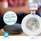 Nedis SmartLife Plafondlamp - Wi-Fi - Warm tot Koel Wit - Rond - Diameter: 52 mm - 360 lm - 2700 - 6500 K - IP20 - Energieklasse: F - Android / IOS