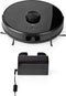 Nedis SmartLife Robotstofzuiger - Laser navigatie - Wi-Fi - Capaciteit opvangreservoir: 0.6 l - Automatisch opladen - Maximale gebruiksduur: 2 uur - Zwart - Android / IOS