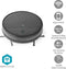 Nedis SmartLife Robotstofzuiger - Willekeurig - Wi-Fi - Capaciteit opvangreservoir: 0.2 l - Automatisch opladen - Maximale gebruiksduur: 1.8 uur - Zwart - Android / IOS