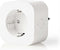 Nedis SmartLife Slimme Stekker - Wi-Fi - 2500 W - Randaarde stekker / Type F (CEE 7/7) - -10 - 45 °C - Android / IOS - Wit - 1 Stuks