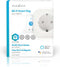 Nedis SmartLife Slimme Stekker - Wi-Fi - 2500 W - Randaarde stekker / Type F (CEE 7/7) - -10 - 45 °C - Android / IOS - Wit - 1 Stuks