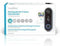 Nedis SmartLife Videodeurbel - Wi-Fi - Batterij Gevoed - Full HD 1080p - Cloud Opslag (optioneel) / microSD (niet inbegrepen) - IP54 - Met bewegingssensor - Nachtzicht - Grijs